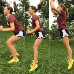 Audrey jump : landing